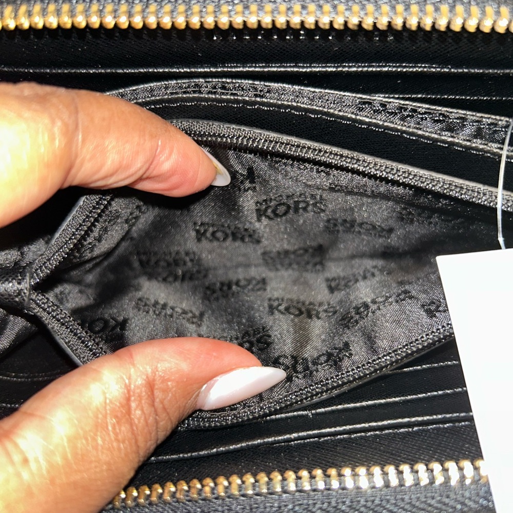 Michael Kors Tina Clutch Wallet Crossbody - Picture 11 of 16